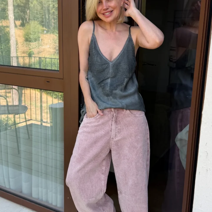 Cordhose - Puderrosa