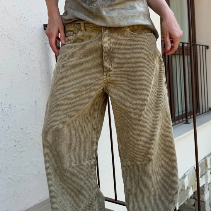 Oversize-Cordhose